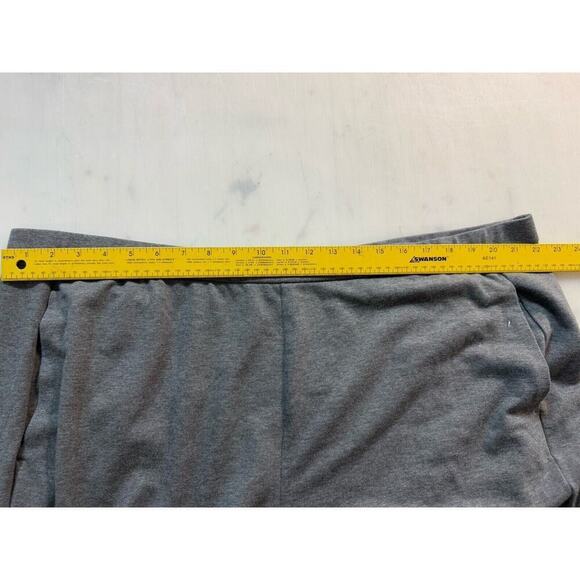 Eileen Fisher Nwt Cozy Brushed Terry Pocketed Slouch Ankle Pants Ash Plus 3X - Picture 7 of 9